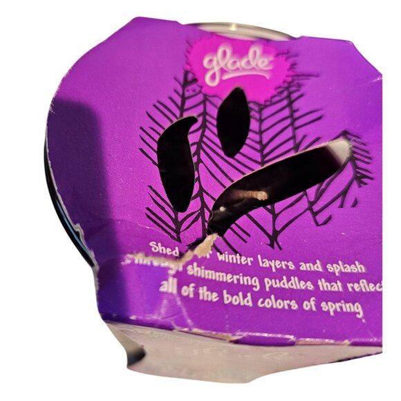 Glade Candle Spring Collection Lift Off Splash Out Live Loud Set of 3 NEW - Picture 8 of 10